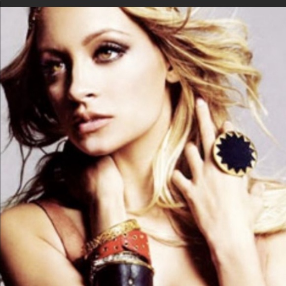 NWOT House of Harlow 1960 boho abalone opal ring - Picture 7 of 7